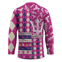 Personalized Barbados Cricket Christmas Hockey Jersey Merry Xmas Royals - Wonder Print Shop