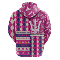 Personalized Barbados Cricket Christmas Hoodie Merry Xmas Royals - Wonder Print Shop