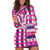 Personalized Barbados Cricket Christmas Hoodie Dress Merry Xmas Royals - Wonder Print Shop