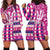 Personalized Barbados Cricket Christmas Hoodie Dress Merry Xmas Royals - Wonder Print Shop