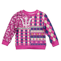 Personalized Barbados Cricket Christmas Kid Ugly Christmas Sweater Merry Xmas Royals - Wonder Print Shop