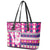 Barbados Cricket Christmas Leather Tote Bag Merry Xmas Royals - Wonder Print Shop