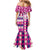 Personalized Barbados Cricket Christmas Mermaid Dress Merry Xmas Royals - Wonder Print Shop