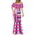 Personalized Barbados Cricket Christmas Mermaid Dress Merry Xmas Royals - Wonder Print Shop