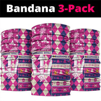 Barbados Cricket Christmas Neck Gaiter Merry Xmas Royals - Wonder Print Shop