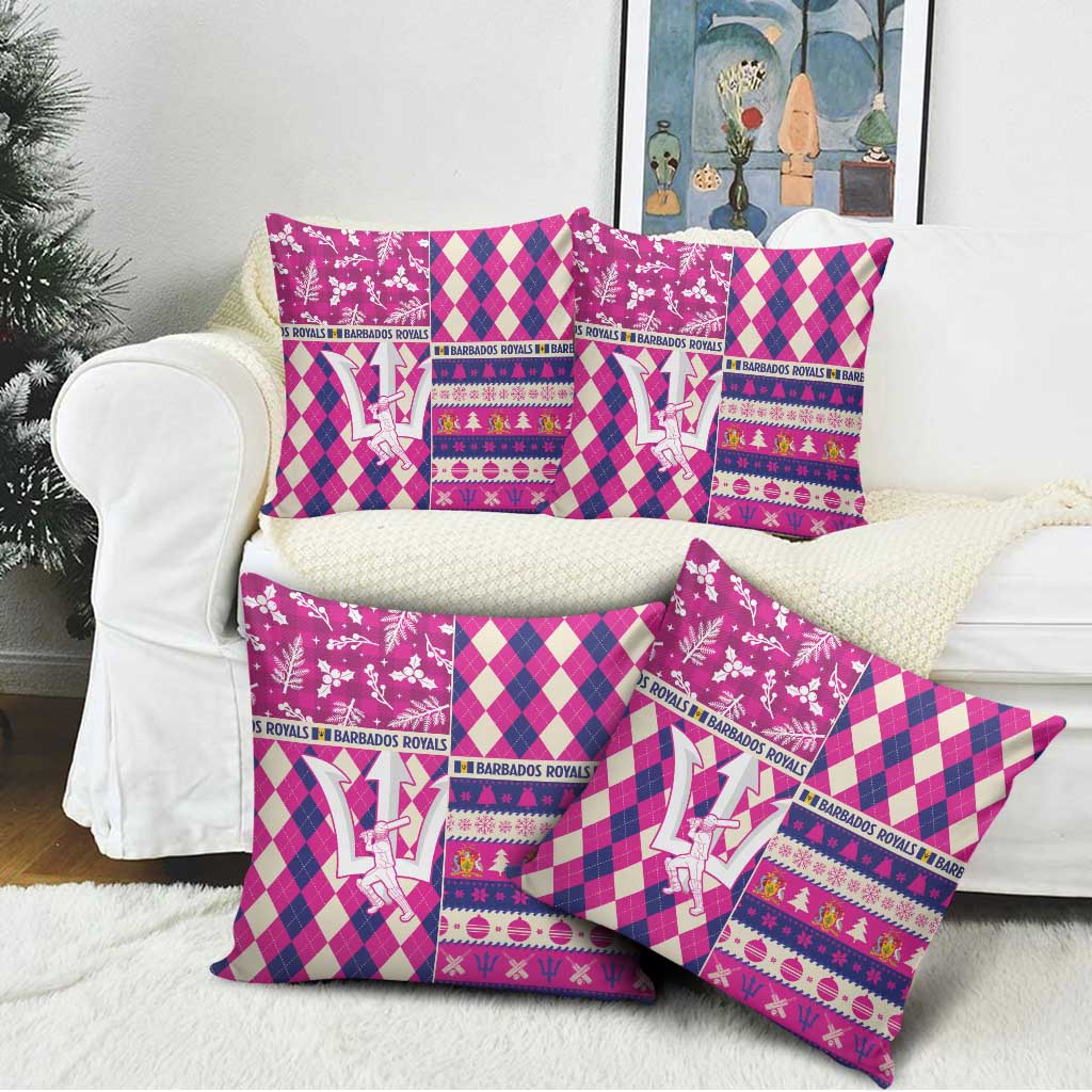 Barbados Cricket Christmas Pillow Cover Merry Xmas Royals - Wonder Print Shop