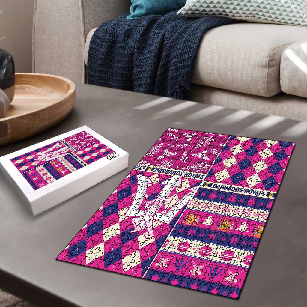Barbados Cricket Christmas Puzzle Merry Xmas Royals - Wonder Print Shop