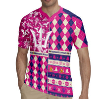 Personalized Barbados Cricket Christmas Rugby Jersey Merry Xmas Royals - Wonder Print Shop