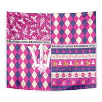 Barbados Cricket Christmas Tapestry Merry Xmas Royals - Wonder Print Shop