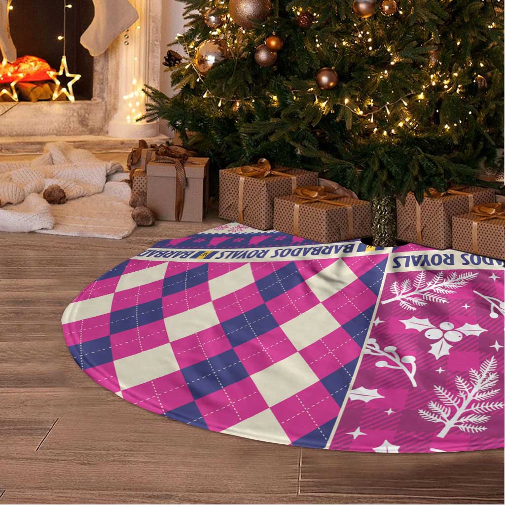 Barbados Cricket Christmas Tree Skirt Merry Xmas Royals - Wonder Print Shop