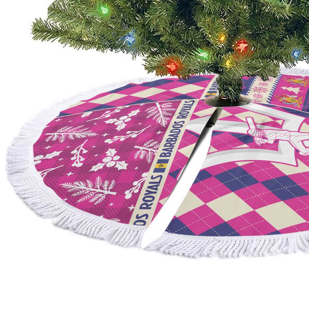 Barbados Cricket Christmas Tree Skirt Merry Xmas Royals - Wonder Print Shop