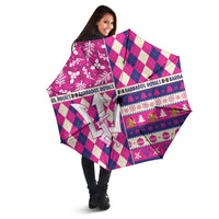 Barbados Cricket Christmas Umbrella Merry Xmas Royals - Wonder Print Shop