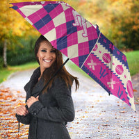 Barbados Cricket Christmas Umbrella Merry Xmas Royals - Wonder Print Shop