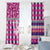 Barbados Cricket Christmas Window Curtain Merry Xmas Royals - Wonder Print Shop
