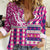 Personalized Barbados Cricket Christmas Women Casual Shirt Merry Xmas Royals - Wonder Print Shop