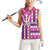 Personalized Barbados Cricket Christmas Women Sleeveless Polo Shirt Merry Xmas Royals - Wonder Print Shop
