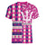 Personalized Barbados Cricket Christmas Women V-Neck T-Shirt Merry Xmas Royals - Wonder Print Shop