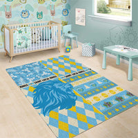 St Lucia Cricket Christmas Area Rug Merry Xmas Kings - Wonder Print Shop