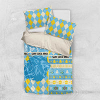 St Lucia Cricket Christmas Bedding Set Merry Xmas Kings - Wonder Print Shop