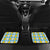Personalized St Lucia Cricket Christmas Car Mats Merry Xmas Kings - Wonder Print Shop