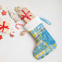 Personalized St Lucia Cricket Christmas Stocking Merry Xmas Kings - Wonder Print Shop