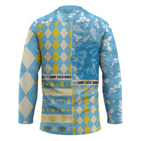 Personalized St Lucia Cricket Christmas Hockey Jersey Merry Xmas Kings - Wonder Print Shop