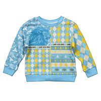 Personalized St Lucia Cricket Christmas Kid Ugly Christmas Sweater Merry Xmas Kings - Wonder Print Shop