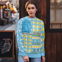 Personalized St Lucia Cricket Christmas Ugly Christmas Sweater Merry Xmas Kings - Wonder Print Shop