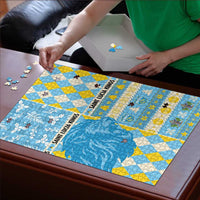 St Lucia Cricket Christmas Puzzle Merry Xmas Kings - Wonder Print Shop