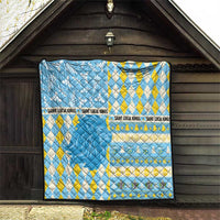 St Lucia Cricket Christmas Quilt Merry Xmas Kings - Wonder Print Shop