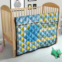 St Lucia Cricket Christmas Quilt Merry Xmas Kings - Wonder Print Shop