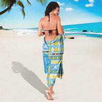 St Lucia Cricket Christmas Sarong Merry Xmas Kings - Wonder Print Shop