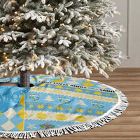 St Lucia Cricket Christmas Tree Skirt Merry Xmas Kings - Wonder Print Shop
