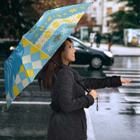 St Lucia Cricket Christmas Umbrella Merry Xmas Kings - Wonder Print Shop