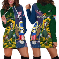South Africa And United States Rugby Hoodie Dress 2023 Springboks Combine Eagles - Wonder Print Shop