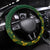 South Africa And United States Rugby Steering Wheel Cover 2023 Springboks Combine Eagles - Wonder Print Shop