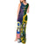 South Africa And United States Rugby Tank Maxi Dress 2023 Springboks Combine Eagles - Wonder Print Shop