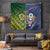 South Africa And United States Rugby Tapestry 2023 Springboks Combine Eagles - Wonder Print Shop
