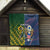 Custom South Africa And United States Rugby Quilt 2023 Springboks Combine Eagles - Wonder Print Shop