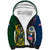 Custom South Africa And United States Rugby Sherpa Hoodie 2023 Springboks Combine Eagles - Wonder Print Shop