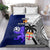 Fiji And Scotland Rugby Bedding Set Fijian Tapa Pattern With Thistle - Wonder Print Shop