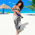 Fiji And Scotland Rugby Sarong Fijian Tapa Pattern With Thistle - Wonder Print Shop