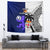 Fiji And Scotland Rugby Tapestry Fijian Tapa Pattern With Thistle - Wonder Print Shop