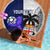 Custom Fiji And Scotland Rugby Beach Blanket Fijian Tapa Pattern With Thistle - Wonder Print Shop