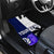 Custom Fiji And Scotland Rugby Car Mats Fijian Tapa Pattern With Thistle - Wonder Print Shop