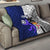 Custom Fiji And Scotland Rugby Quilt Fijian Tapa Pattern With Thistle - Wonder Print Shop