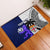 Custom Fiji And Scotland Rugby Rubber Doormat Fijian Tapa Pattern With Thistle - Wonder Print Shop