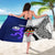 Custom Fiji And Scotland Rugby Sarong Fijian Tapa Pattern With Thistle - Wonder Print Shop