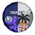 Custom Fiji And Scotland Rugby Spare Tire Cover Fijian Tapa Pattern With Thistle - Wonder Print Shop