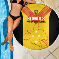 Papua New Guinea Rubgby Beach Blanket Pacific 2023 Go PNG Kumuls - Wonder Print Shop